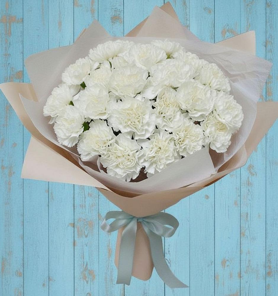 Букет цветов из: Гвоздики в Автурах