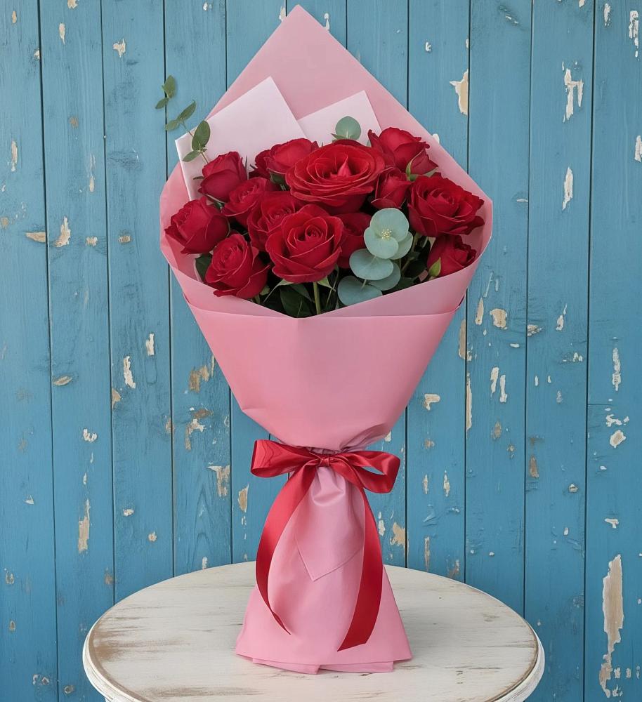 Букет цветов из: Розы в Автурах