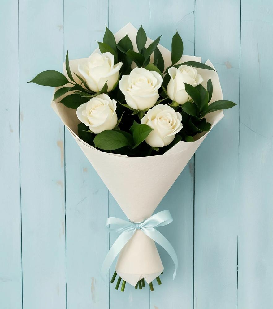 Букет цветов из: Розы в Автурах