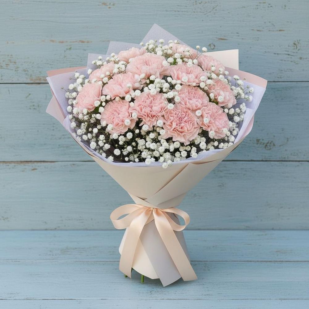 Букет цветов из: Гвоздики в Автурах