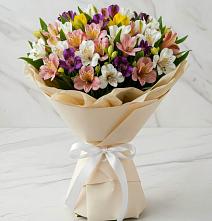 Букет цветов из:  Альстромерии #REPLACE_PRED# Автурах