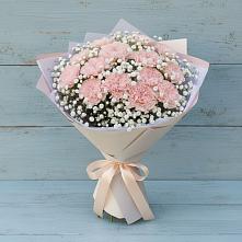 Букет цветов из:  Гвоздики в Автурах