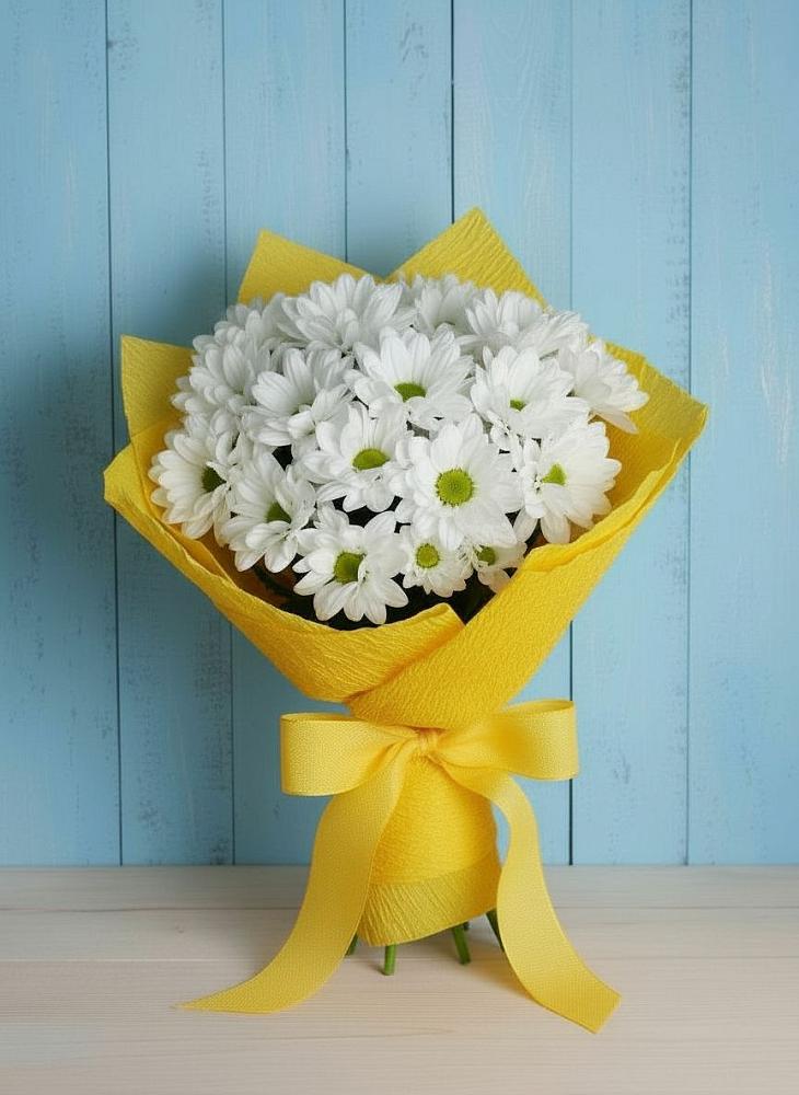 Букет цветов из: Хризантемы в Автурах