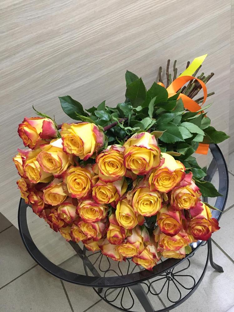 Букет Желтые розы в Автурах