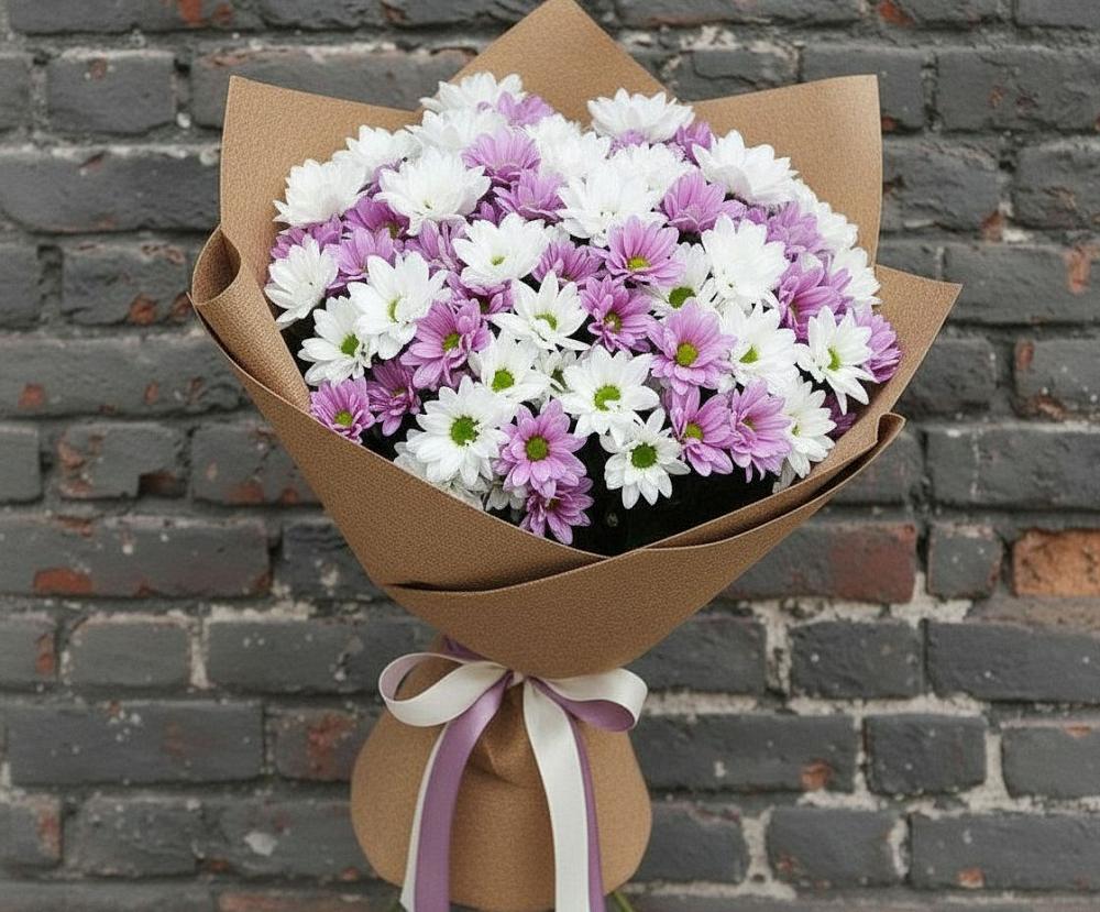 Букет цветов из: Хризантемы в Автурах