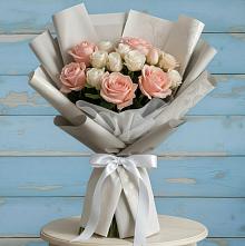 Букет цветов из:  Розы в Автурах