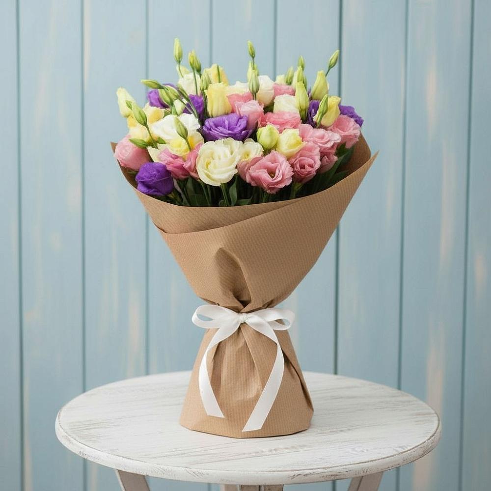 Букет цветов из: Лизиантусы в Автурах