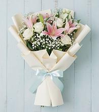 Букет цветов из:  Лилии в Автурах