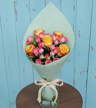 Букет цветов из:  Розы #REPLACE_PRED# Автурах